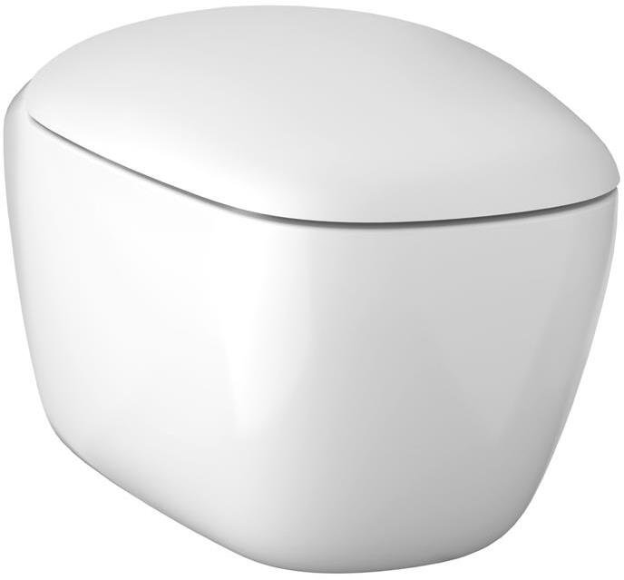 Унитазы Унитаз подвесной безободковый 56х36 см 