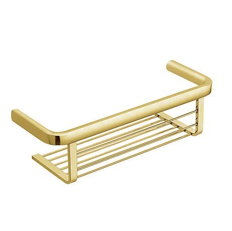 Полочка металлическая 30 см, цвет PVD золото