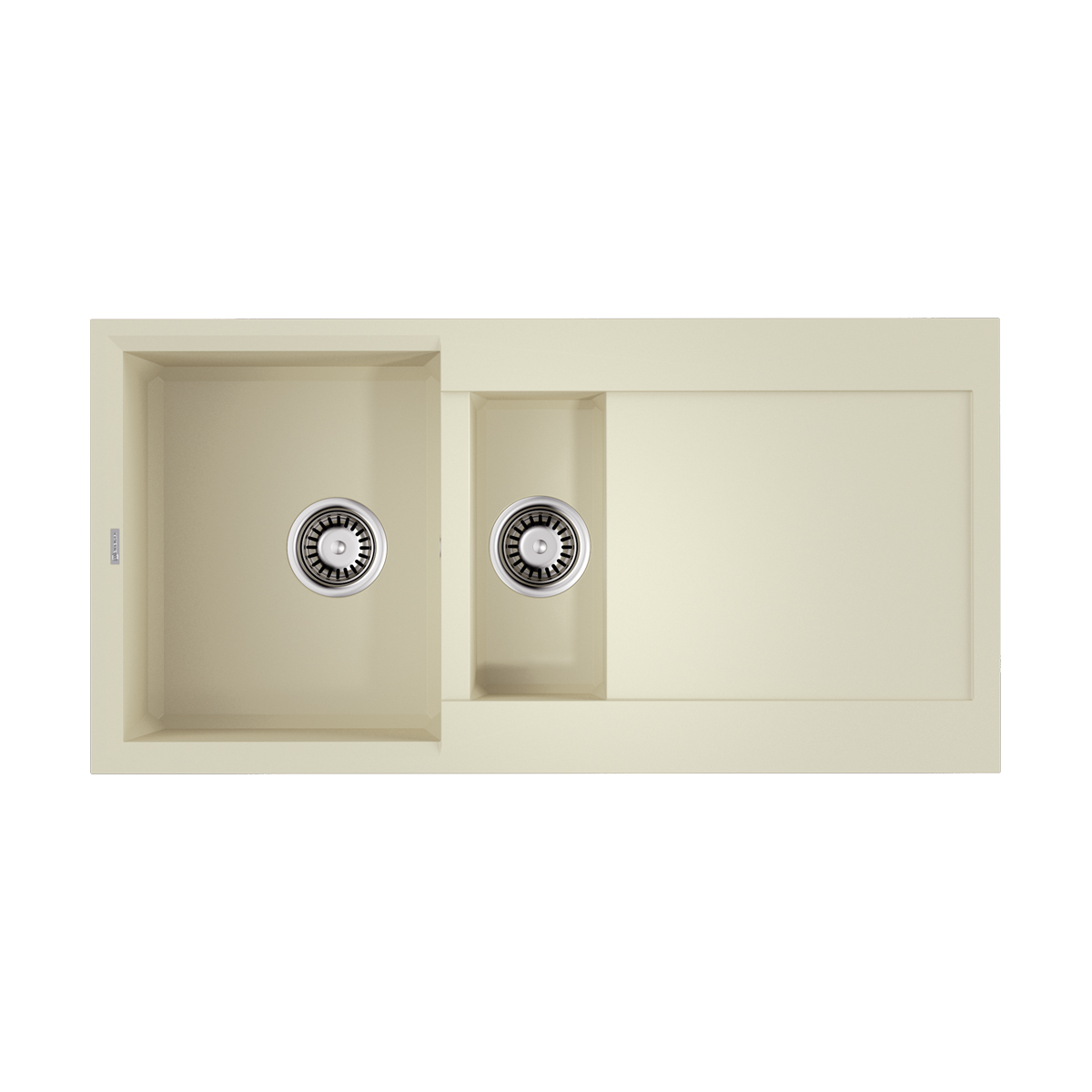 Кухонные мойки Кухонная мойка 1000x500x200 Sakaime 100-2-BE Tetogranit/ваниль 