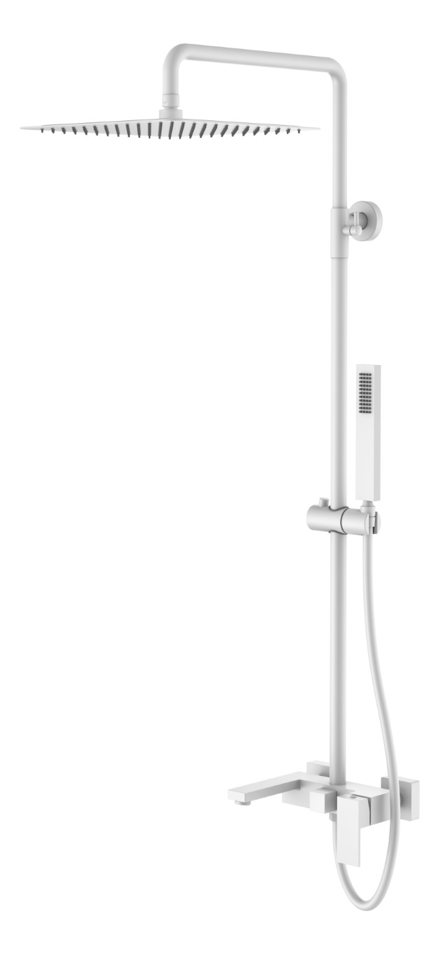 Душевая программа Стойка для душа Matt White 