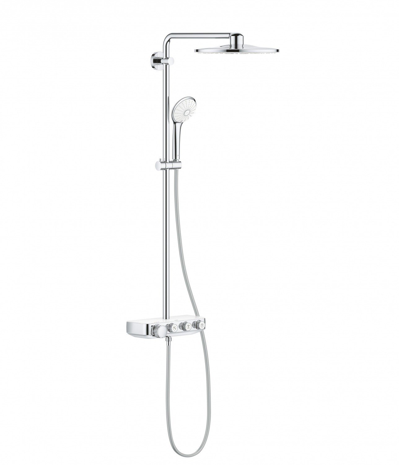 Euphoria SmartControl System 310 Duo 26507LS0 Душевая система с термостатом (хром, белый)