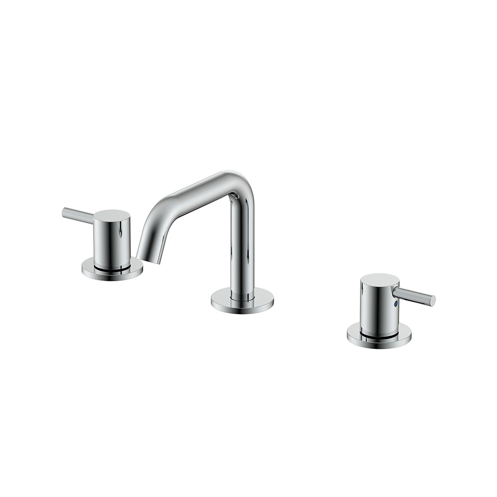 Смеситель для раковины с донным клапаном CHROME PLATED