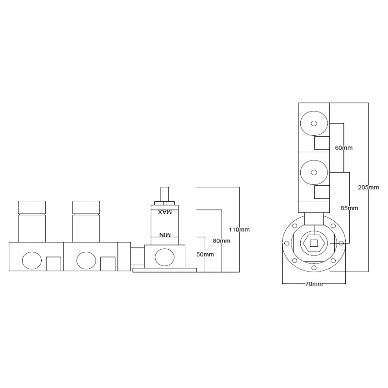 ZC0 Встраиваемая часть на 2 потребителя