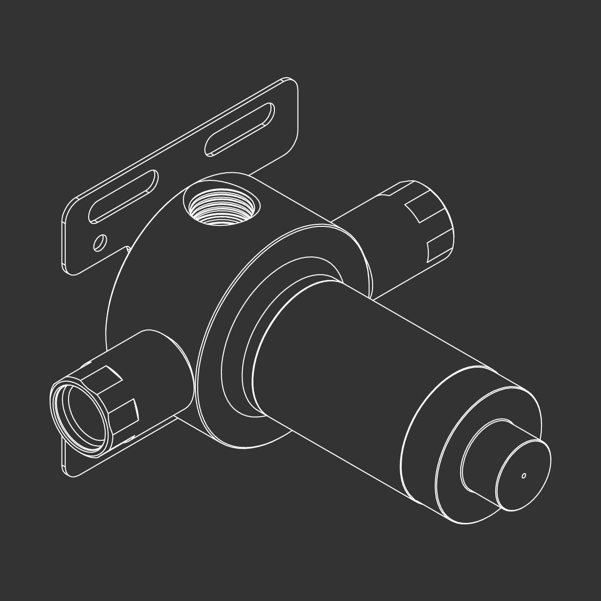 Смесители UCS скрытая часть для встраиваемого термостатического смесителя 