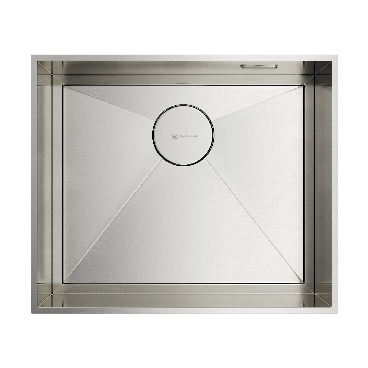 Кухонные мойки Кухонная мойка 530x460x175 Kasen 53-26-INT-IN нержавеющая сталь/нержавеющая сталь 