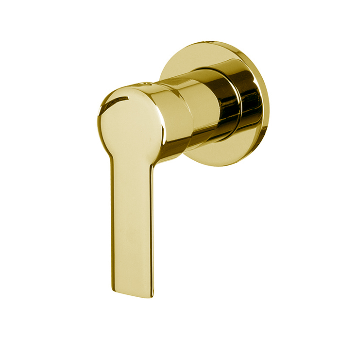 Смесители Смеситель для душа, встраиваемый, цвет золото 