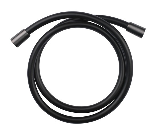 Комплектующие Шланг для душа чёрный шлифованный 