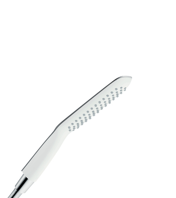 Комплектующие Ручной душ 150 мм, 1 тип струи, хром/белый 