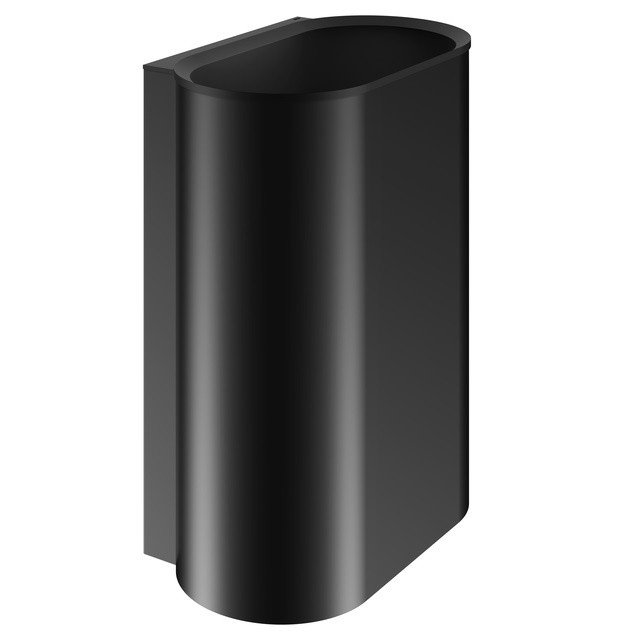 Аксессуары для ванной Ведро для мусора подвесное 30 L (чёрный матовый) 