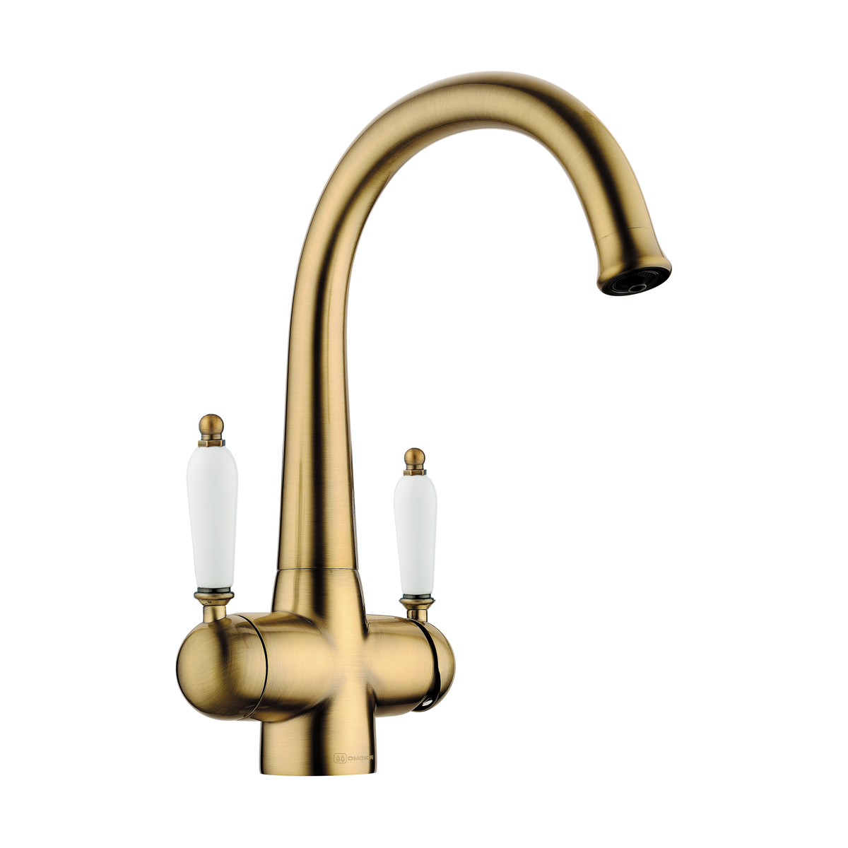 Смесители для кухни Смеситель для кухни Okinawa 2-AB-022 латунь/античная латунь 