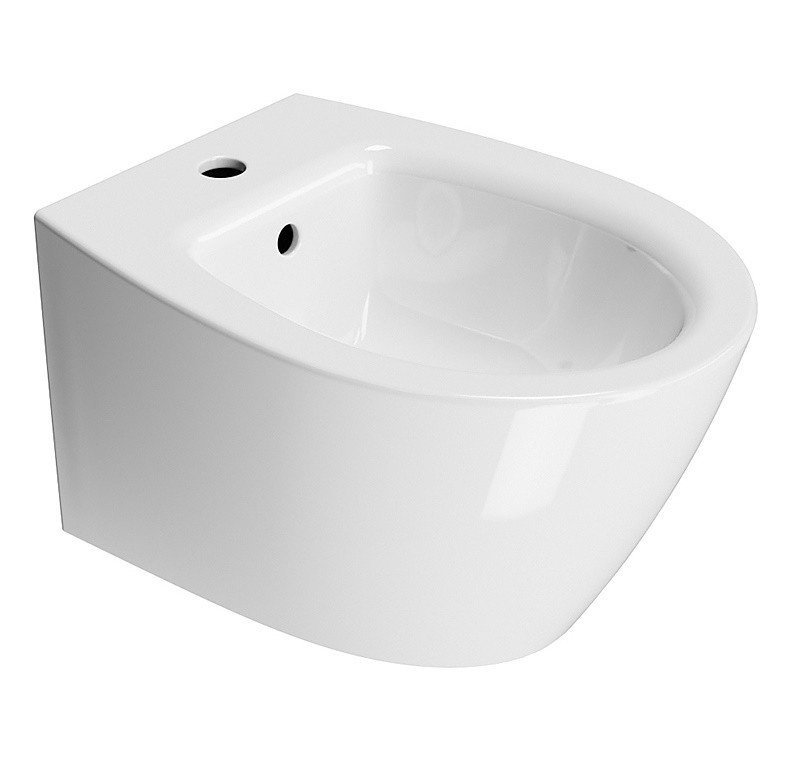 Биде подвесное (белый глянцевый)