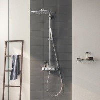 Душевая программа Euphoria SmartControl System 310 Cube Duo 26508000 - Душевая система с термостатом (хром) 