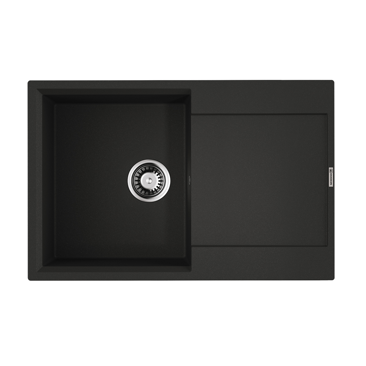 Кухонные мойки Кухонная мойка 780x510x230 Daisen 78T-BL Tetogranit/черный 