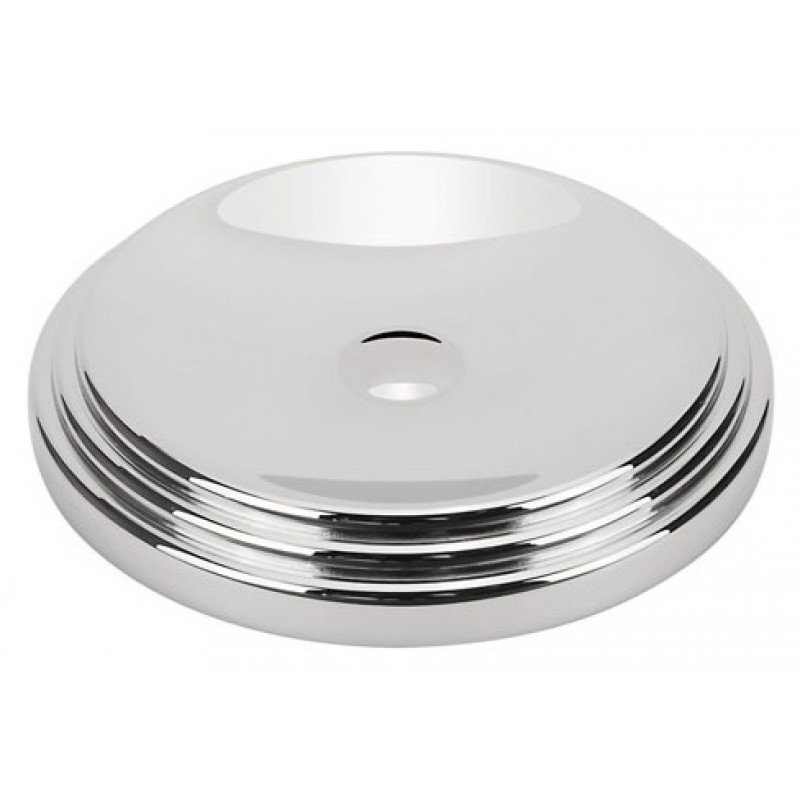 Мыльница настольная, цвет хром