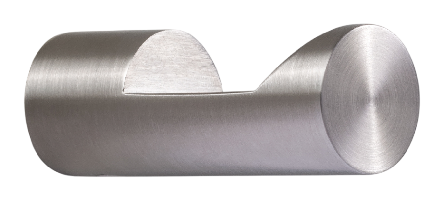 Крючок Opus, настенный, нержавеющая сталь, цвет сатинированная сталь