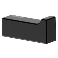 Аксессуары для ванной Крючок для халата | полотенца (чёрный матовый) 