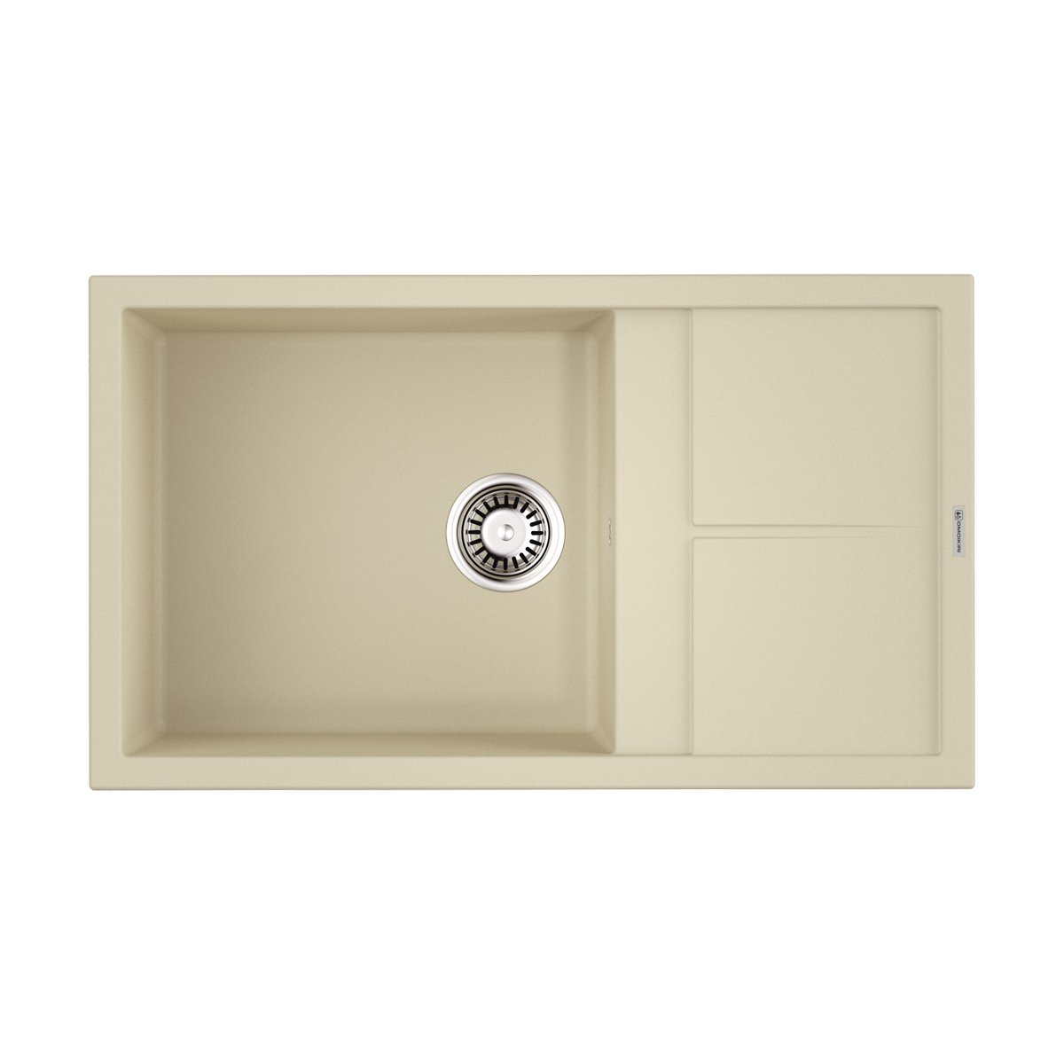 Кухонные мойки Кухонная мойка 860x500x200 Sumi 86-BE Tetogranit/ваниль 