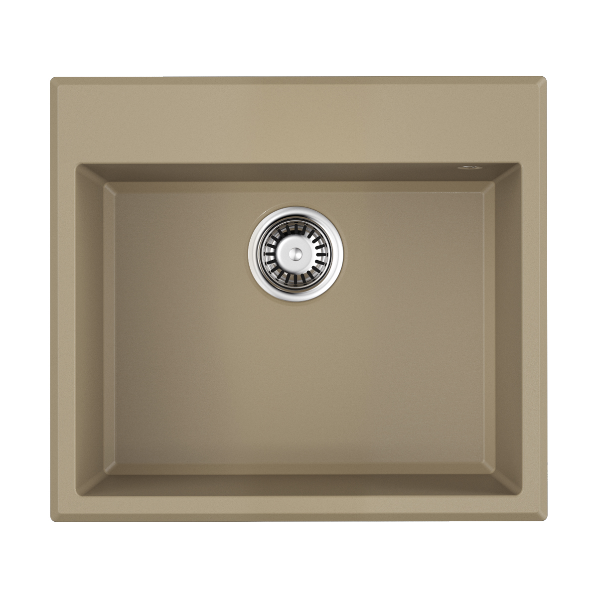 Кухонные мойки Кухонная мойка 570x510x200 Tedori 57-CH Tetogranit/шампань 