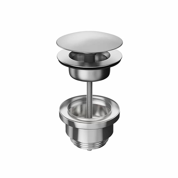 Комплектующие Донный клапан для раковины, нержавеющая сталь 