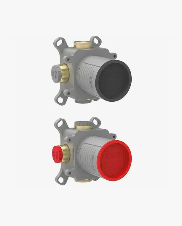 Смесители Внутренняя часть для душевого термостатического смесителя и дивертора с двумя выходами 