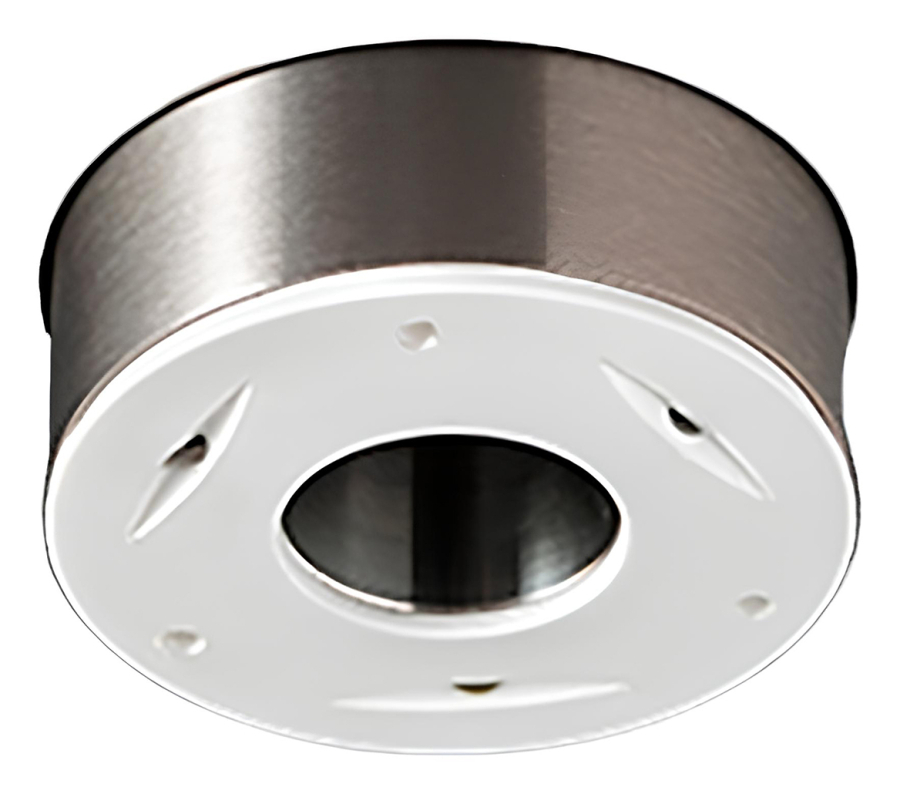 Душевая программа Душ верхний Free Ideas, встраиваемый, Ø45x15h мм, Delrin®, 1 режим, Led подсветка, внешняя часть, цвет белый/сатинированная нержавеющая сталь 