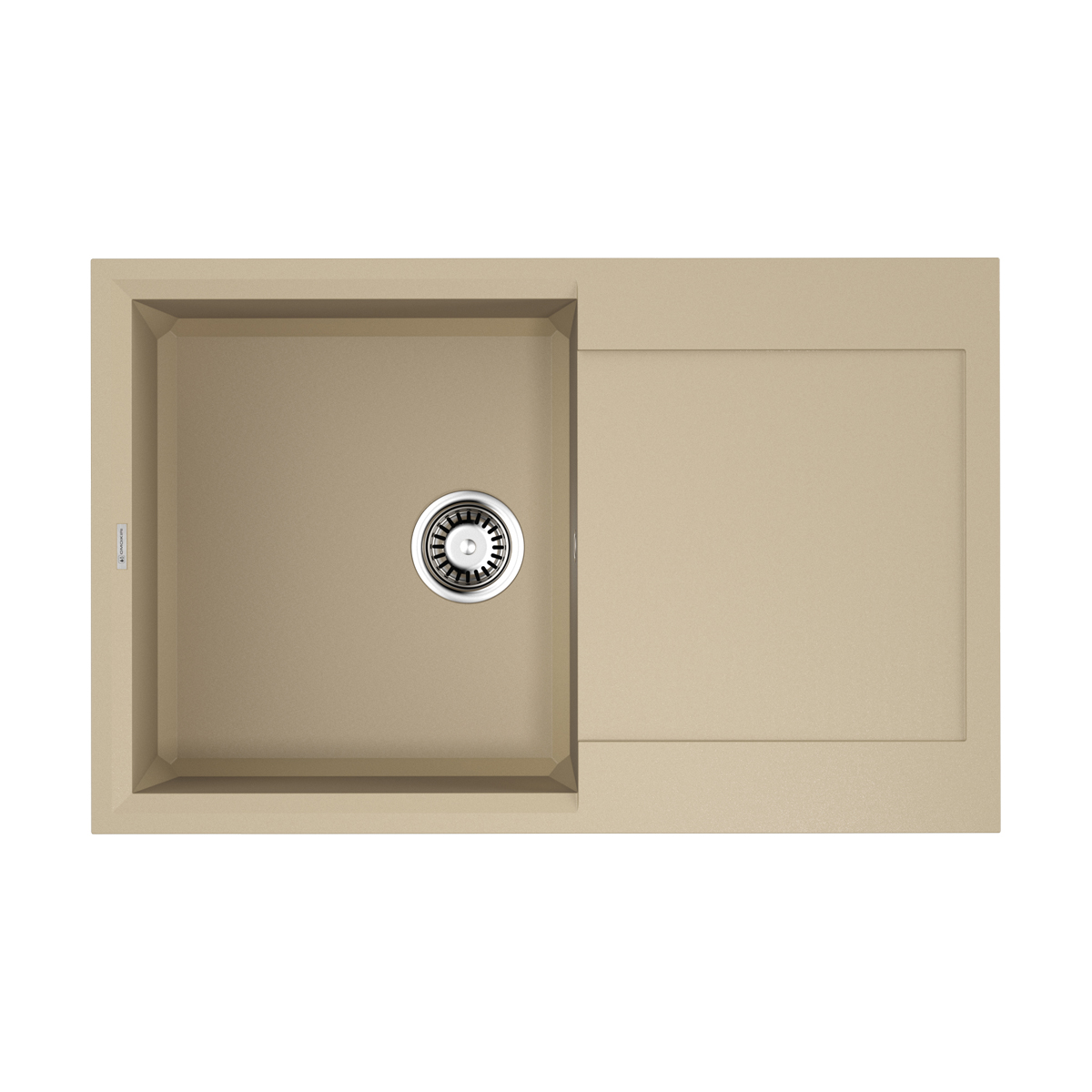 Кухонные мойки Кухонная мойка 790x500x200 Sakaime 79-CH Tetogranit/шампань 