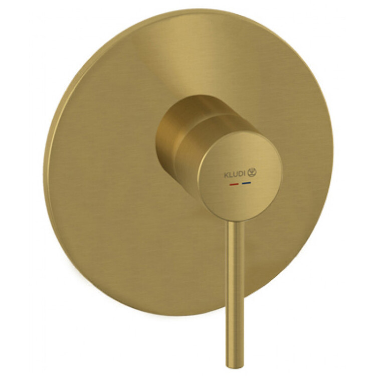 Смеситель для душа, золото брашированное