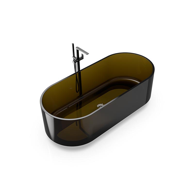 Ванны Ellipse shape Ванна 170x75x56 см, цвет Pyrit # 030 (Coffee Black 0700-AL497-01) 