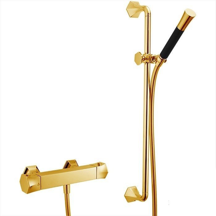 Смесители Термостат для душа (золото) 