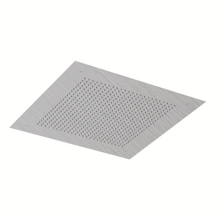 Душевая программа Встраиваемый верхний душ 38х38 см, 1 режим, цвет нержавеющая сталь брашированная 