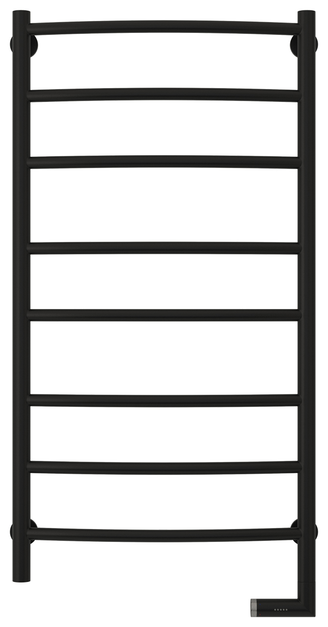 Полотенцесушители Полотенцесушитель электрический 1000х500 / МЭМ правый (Матовый чёрный) 