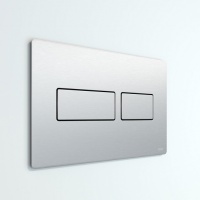 Системы инсталляции панель смыва TECEsolid с двойной системой смыва для унитаза, нержавеющая сталь, сатин (с покрытием против отпечатков пальцев) 