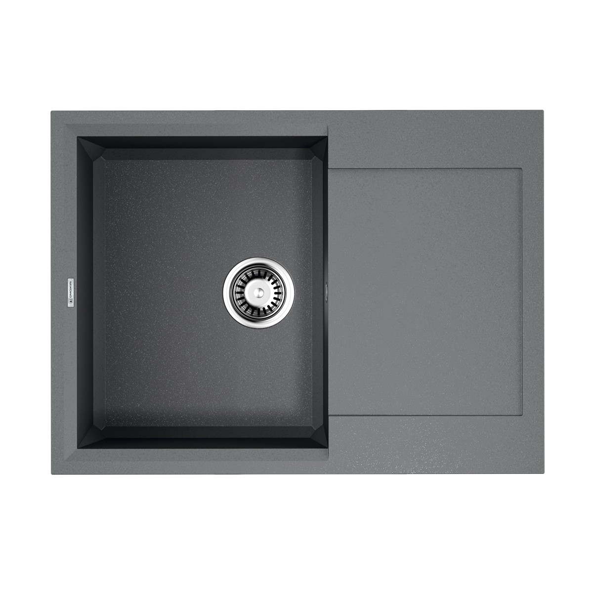 Кухонные мойки Кухонная мойка 680x500x190 Sakaime 68-GR Tetogranit/leningrad grey 