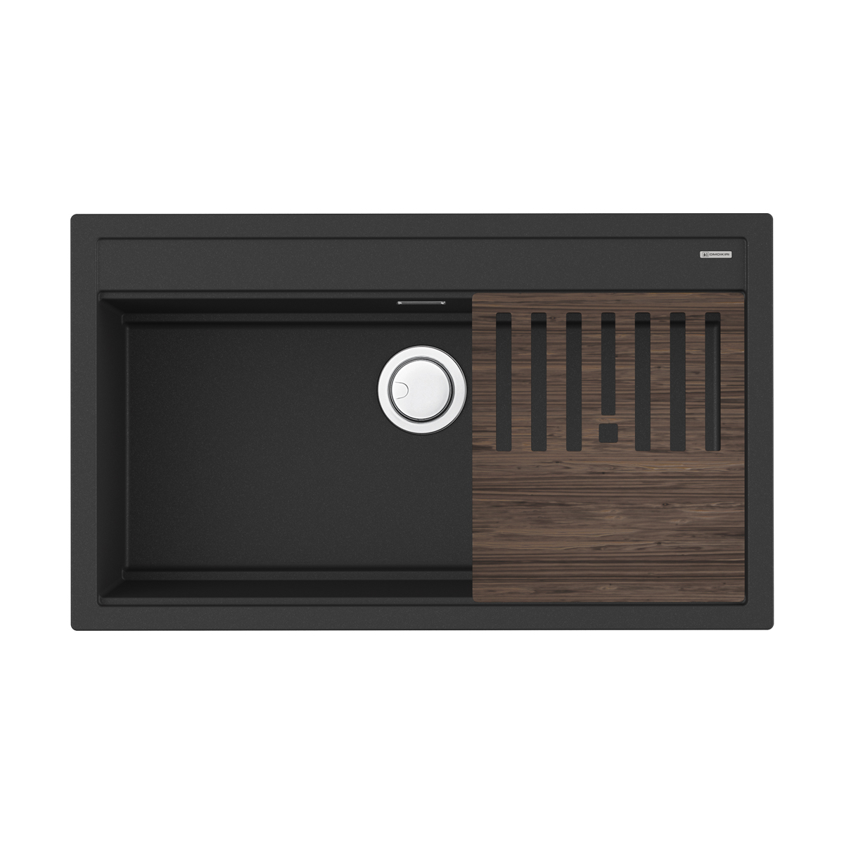 Кухонные мойки Кухонная мойка 860x510x200 Kitagawa 86-LB-GB Artceramic/графит 