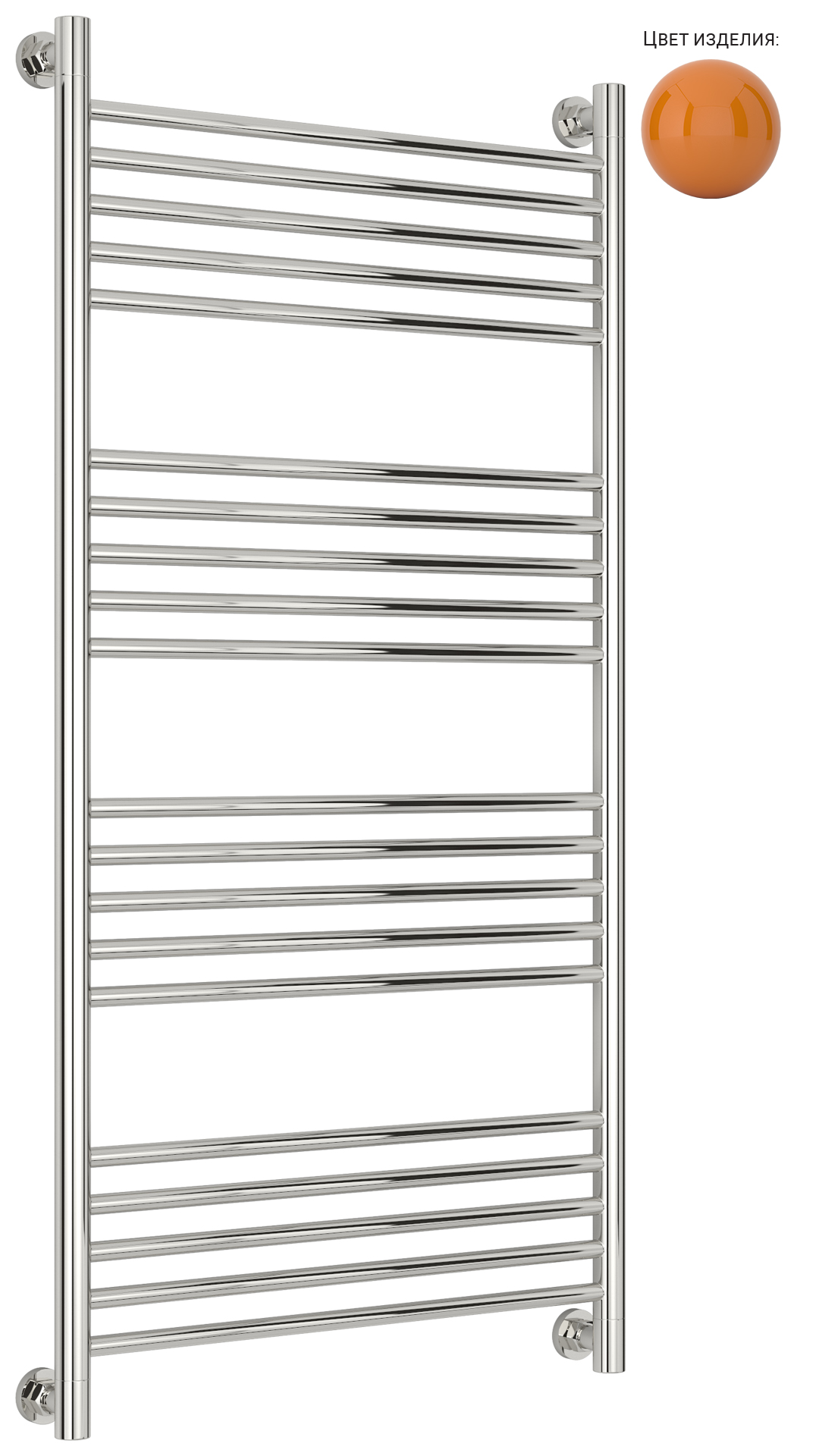 Полотенцесушители Полотенцесушитель 1200х600 (RAL 2000 Жёлто-оранжевый) 