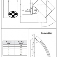 Душевая программа Верхний душ, хром 