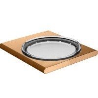 Аксессуары для ванной Мыльница подвесная (бронза шлифованная) 