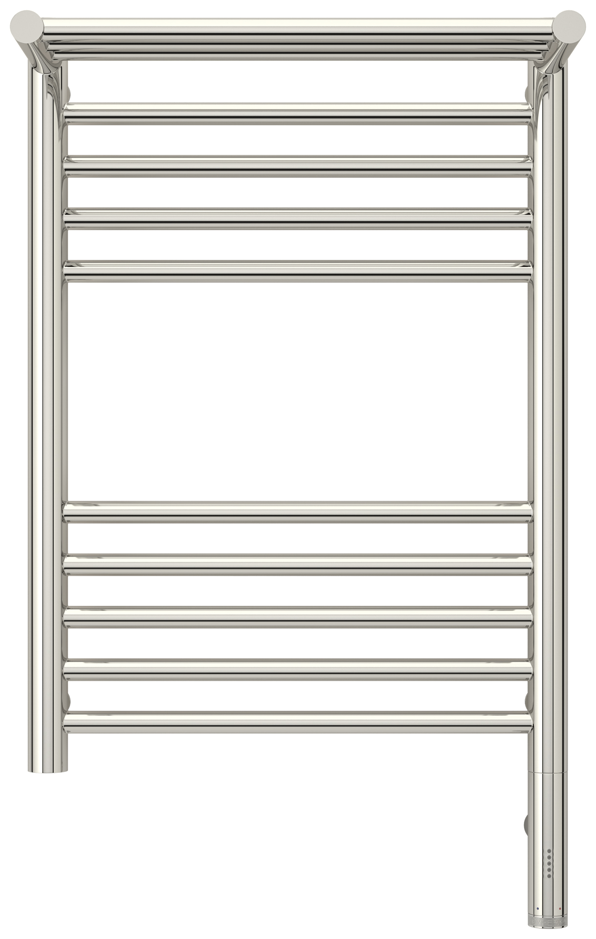 Полотенцесушители Полотенцесушитель электрический с одной полкой 600х400 / МЭМ правый (Без покрытия) 