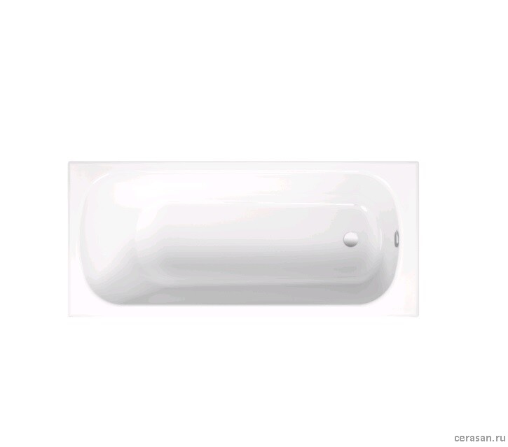 Ванны Ванн 1600x700x420, с антислипом Sense, система-антишум, цвет-белый 