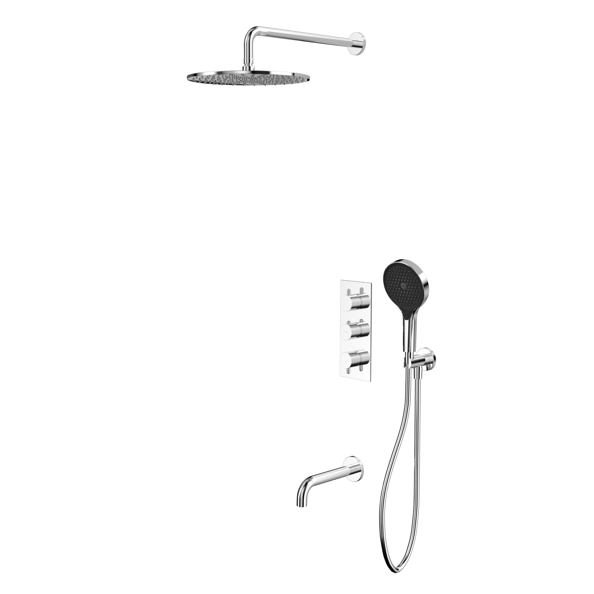 Душевая программа Термостатическая система для ванны скрытого монтажа YSET11TOPCR (хром) 