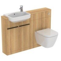 Унитазы S Подвесной безободковый унитаз укороченный, белый 