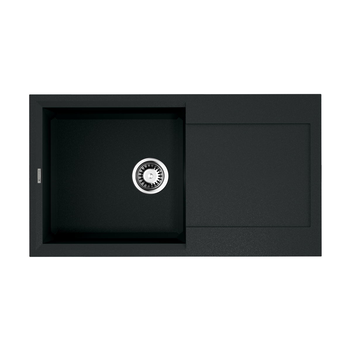 Кухонные мойки Кухонная мойка 780x435x210 Sakaime 78-BL Tetogranit/черный 