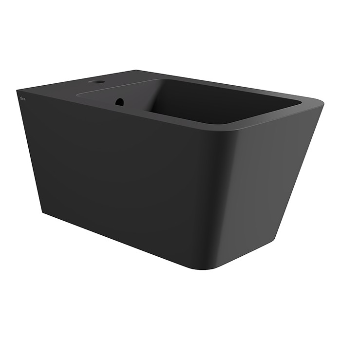 Биде Square 55х35, подвесное, чёрный матовый