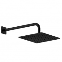 Душевая программа Верхний душ 250x250 черный матовый 