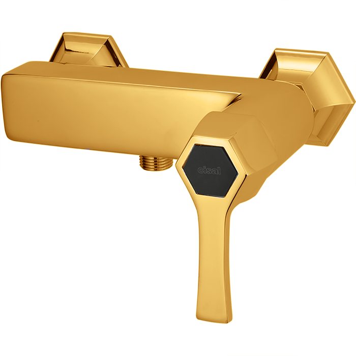 Смесители Смеситель для душа однорычажный, цвет золото/черный 