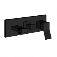 Смесители Смеситель для ванны внешняя часть чёрный матовый 