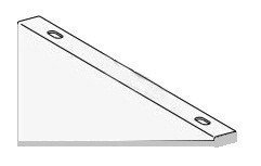 Комплектующие Крепежная консоль (белый) 