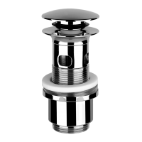 Комплектующие Gessi  Автоматический донный клапан &ldquo;Stop&Go&rdquo; для раковины c переливом, цвет: хром 