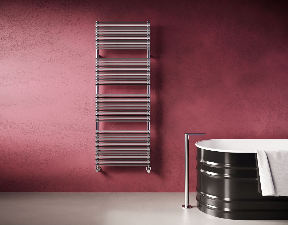 Полотенцесушители Полотенцесушитель водяной 1160/530, цвет хром 