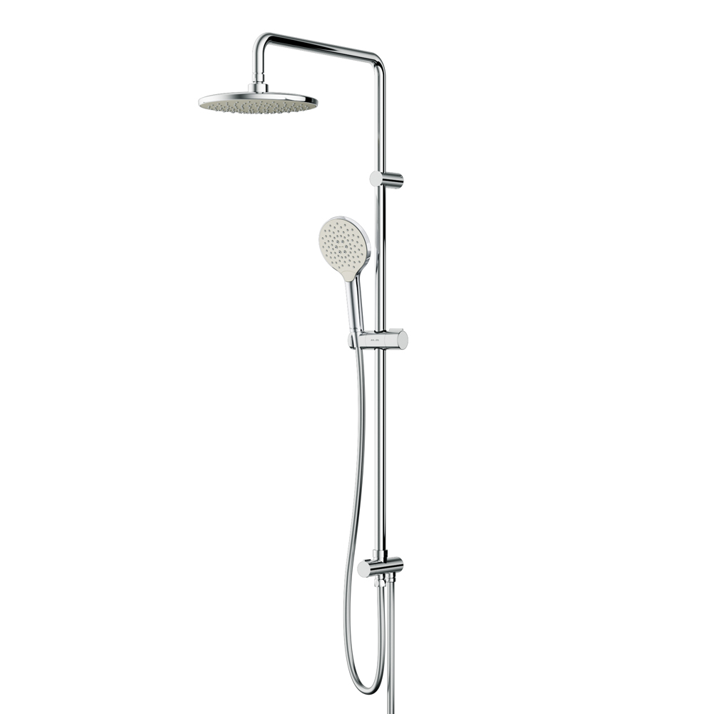 Душевая программа Душевая система, набор: верхний душ d 220 мм, ручной душ 3 функции d 110 мм, переключатель 